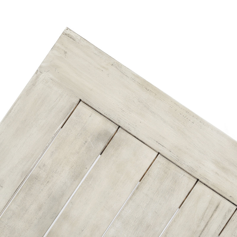 Table de salle à manger - Mobilier en lattes de bois. , Options multicolores, assemblage simple, capacité de charge de 300 lb. 72,39 po de profondeur, 34,73 de largeur, 29,8 de hauteur. Gris avec plateau de table. Solutions de rechange, à