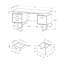 Bureau en bois massif -91084389