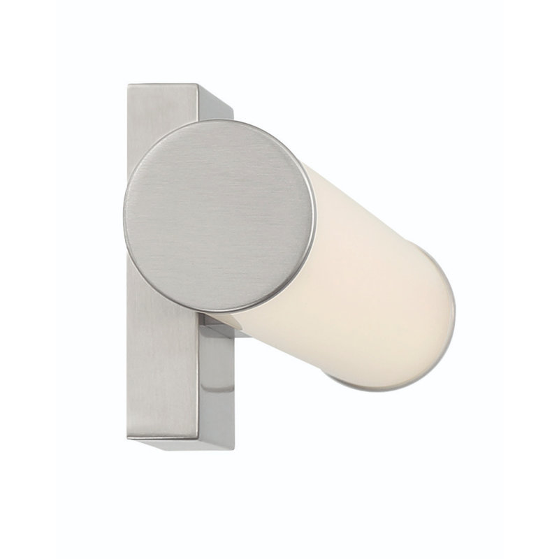 Stepridge Round 27W Vanity Light, Brushed Nickel, 2.5'' H x 24'' W x 2.5'' D