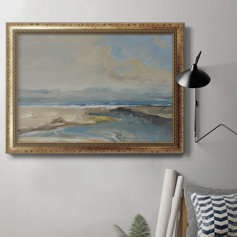 Lincoln Beach - peinture sur toile encadrée