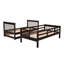 Lit superposé Twintwin avec lit gigogne et rangement polyvalent-484775008