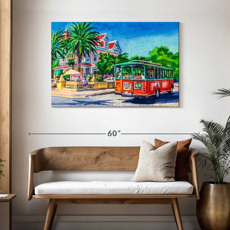 Mehar Key West Street Bus, H 30 po x l 45 po