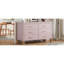 Commode double 6 tiroirs en bois robuste-1367961084