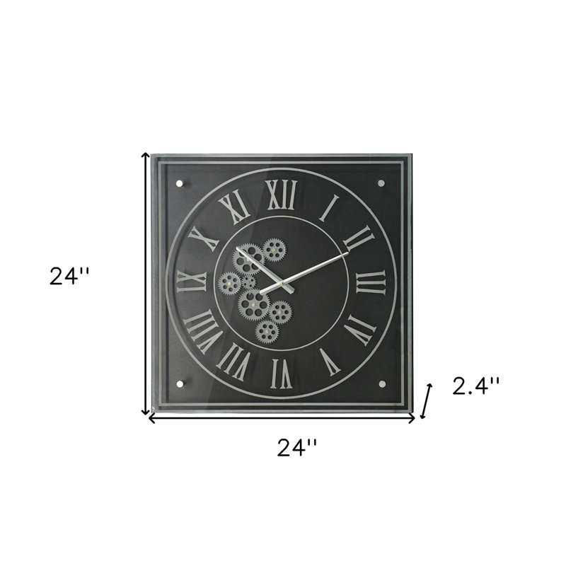 Horloge murale 24 po