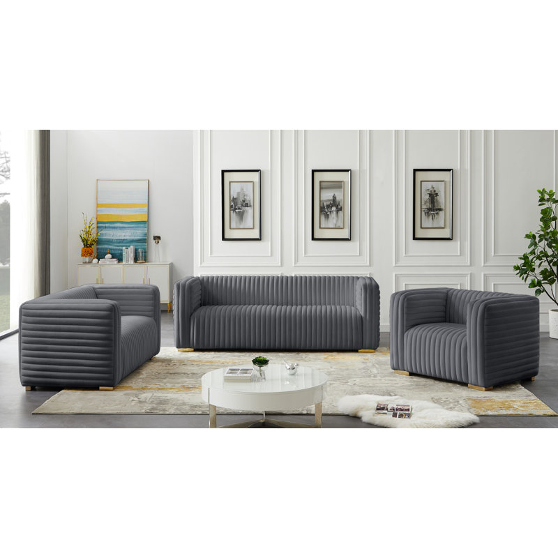 Ensemble de salon configurable Fareid Everly Quinn