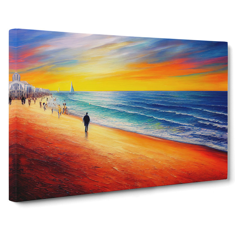 Beautiful Beach Vol.4 - Wrapped Canvas, 40cm H x 60cm W x 3cm D