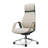 Modern Executive Office Set – Radnor Adjustable Standing Desk & Demitrice Faux Leather Chair With Headrest