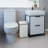 Multifunction Home Stainless Steel Motion Sensor Waste Basket - 4 Gallons