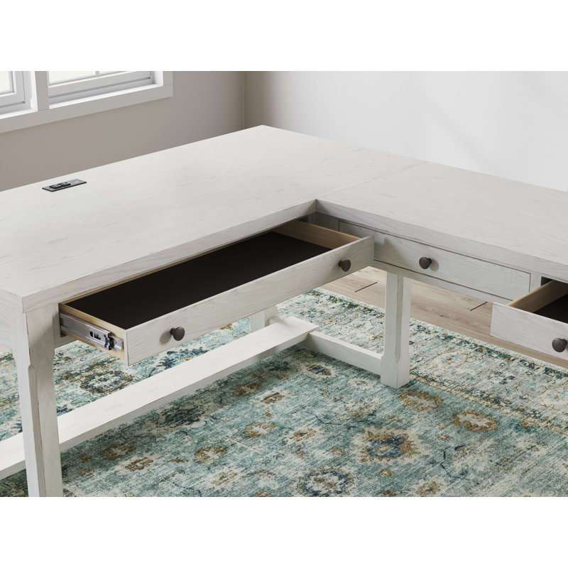 Fouke L-Shaped Home Office Desk