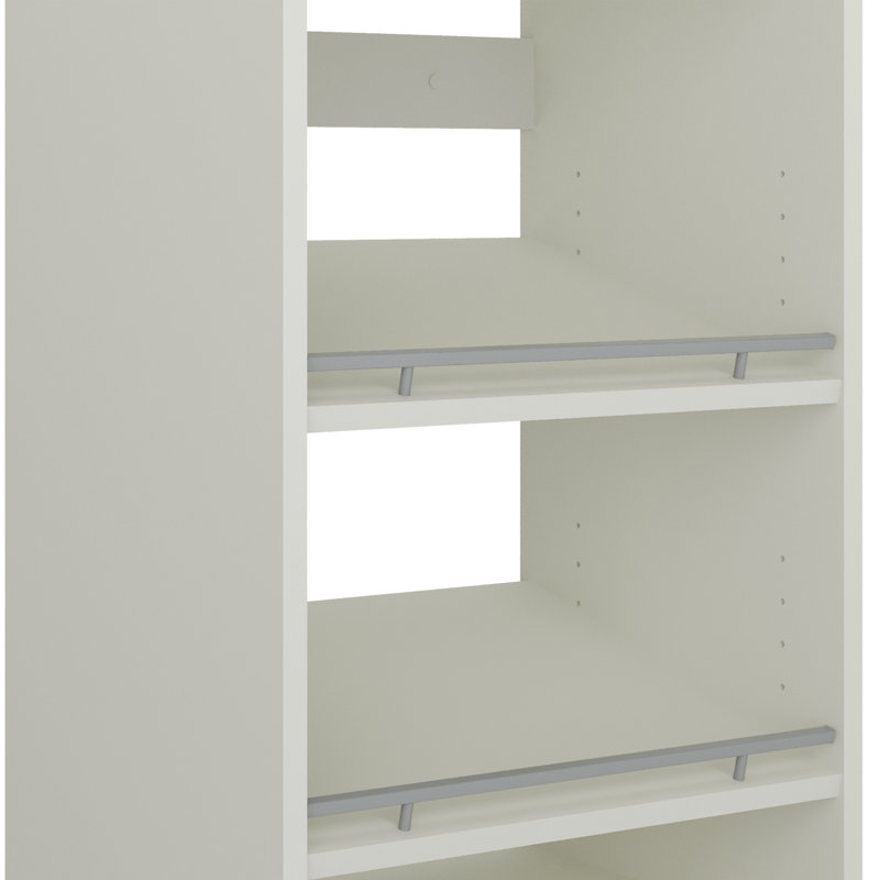 Ensembles de rangement pour système de placard, Blanc