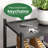 Stackable 2-Tier Industrial Shoe Rack 11"X27"X13" - Versatile Storage Solution For Closet And Hallway-244618847