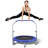 3.8' Foldable Round Fitness Trampoline with Handlebar