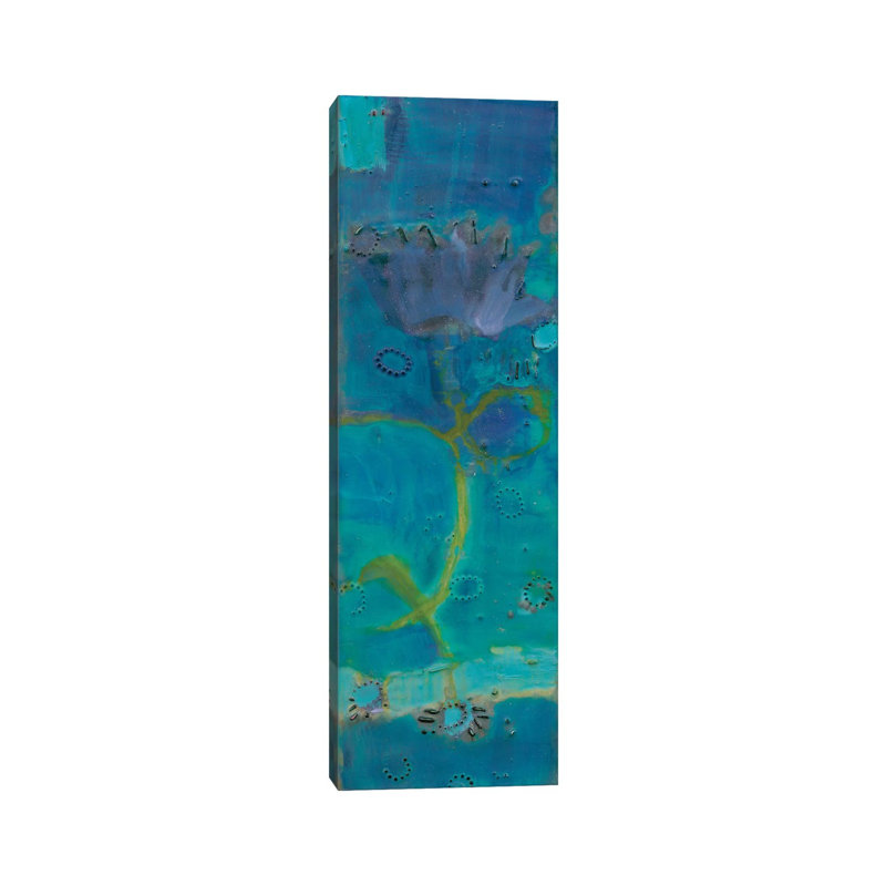 Reedy Blue III by Sue Jachimiec - No Frame Panoramic Gallery-Wrapped Canvas Giclée on Canvas