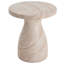 Table d'appoint en béton léger d'extérieur / d'intérieur Travertine-1022524882