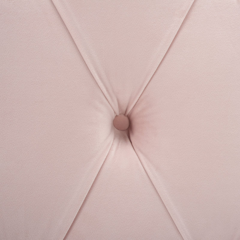 Nicastro Upholstered Panel Headboard, Queen, Blush