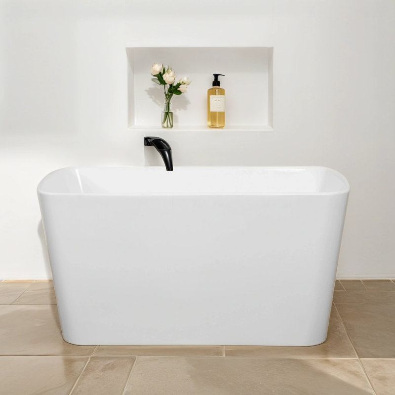Baignoire 27,91 x 49, Blanc lustré