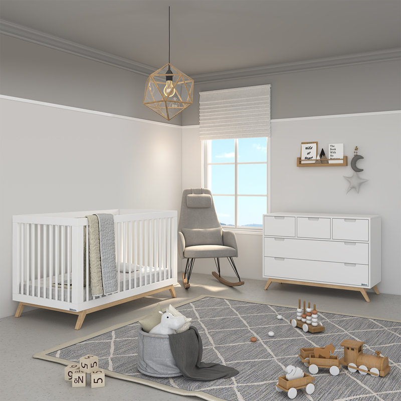 Kids 20.85'' Rocking Chair and Ottoman