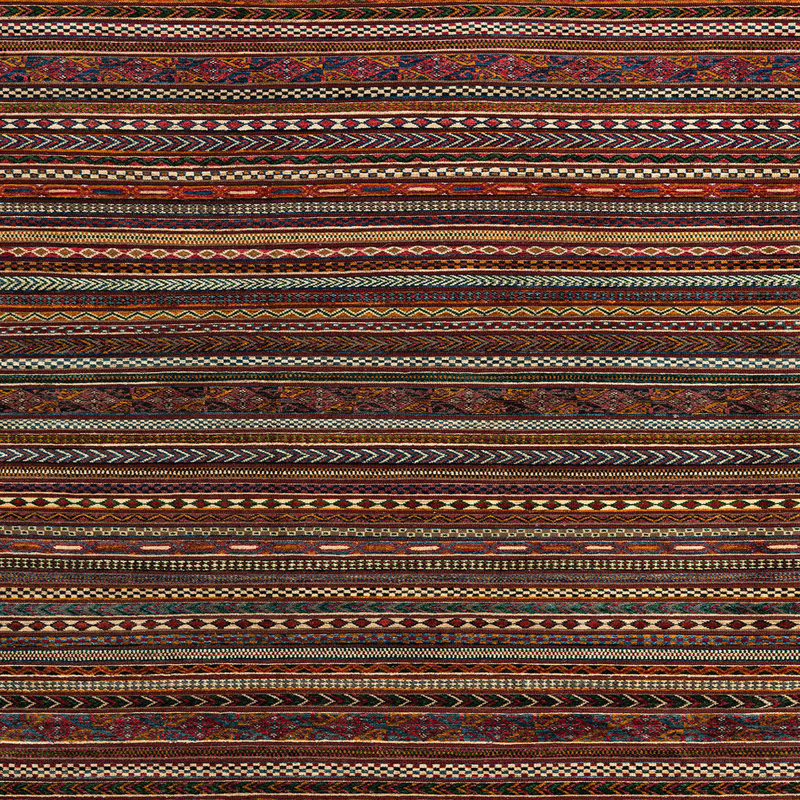 Abstract Indoor Rug, Square 4'