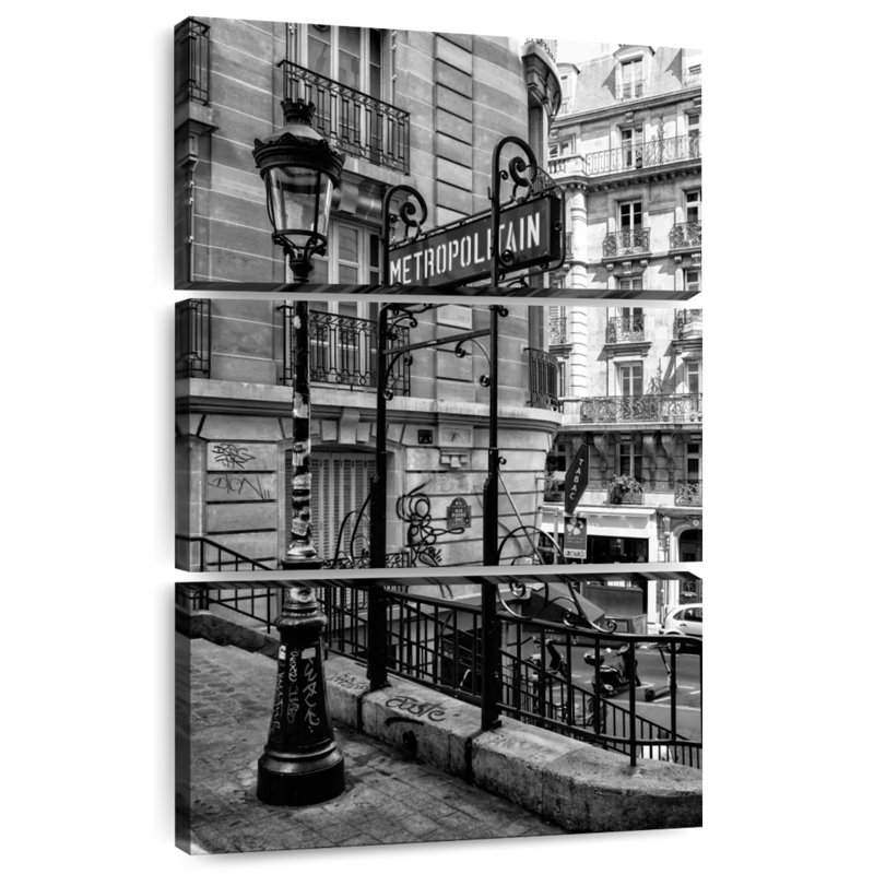 Noir Sirecc métropolitain de Paris, H 32 po x l 20 po