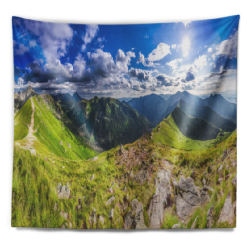 Polyester Tapestry, 50" H x 60" W