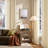 Grommet Linen Semi-Sheer Striped Curtains-517036138-517036149