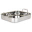 Viking 3 Ply Stainless Steel Roasting Pan with Rack and Thermometer Set