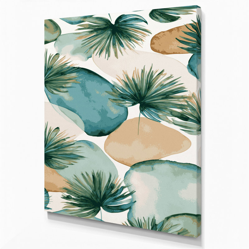 Abstrait aquarelle 48, art mural sur toile grise, H 20 po x l 16 po