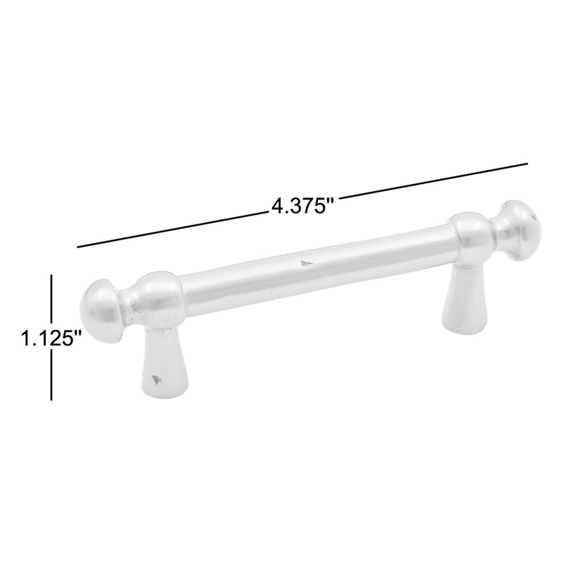 CP Series 3'' Center to Center Bar Pull, Satin Nickel (Pewter)