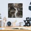  «Golden Shimmer 1» par Alonzo Saunders, art mural en métal, 12 po x 12 po-1161078192