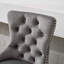 Tabourets de bar pivotants en velours Anley-115169308