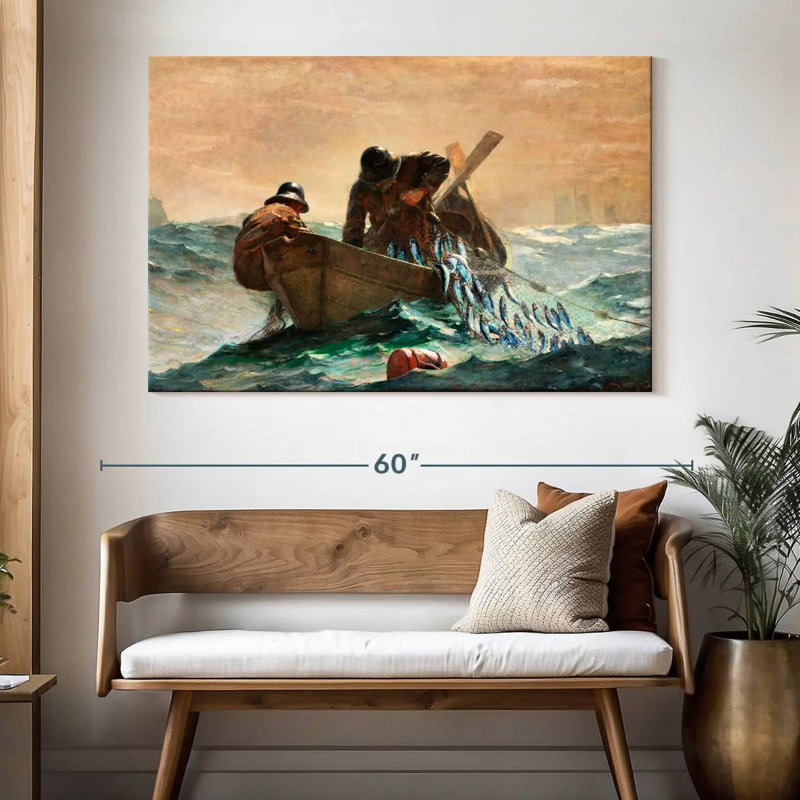 Senne The Herring Net, 34" H x 51" W