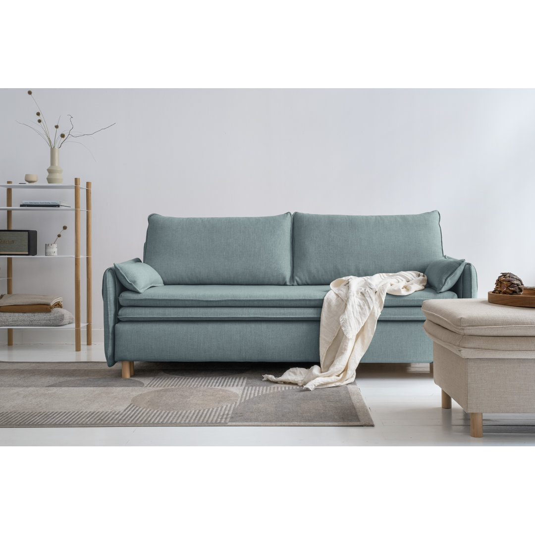 3-Sitzer Schlafsofa mit Bettkasten Simon, Easy-Clean