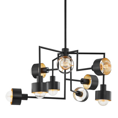 Saffir Iron 9-Light Chandelier