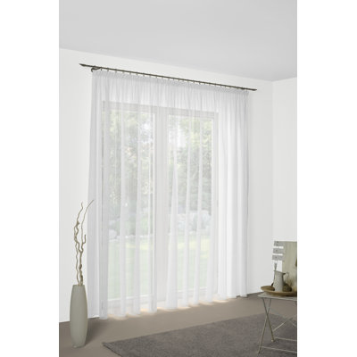 Angelinea Semi Sheer Door Curtain