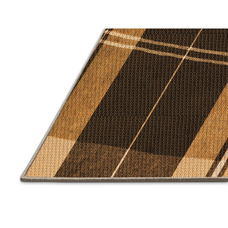 Performance Wool Plaid Indoor Rug, Rectangle 8' x 12'