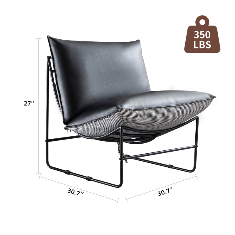 Chaise d'appoint capitonnée Neolani