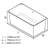Edge 59" x 32" Freestanding Soaking Bathtub With Void