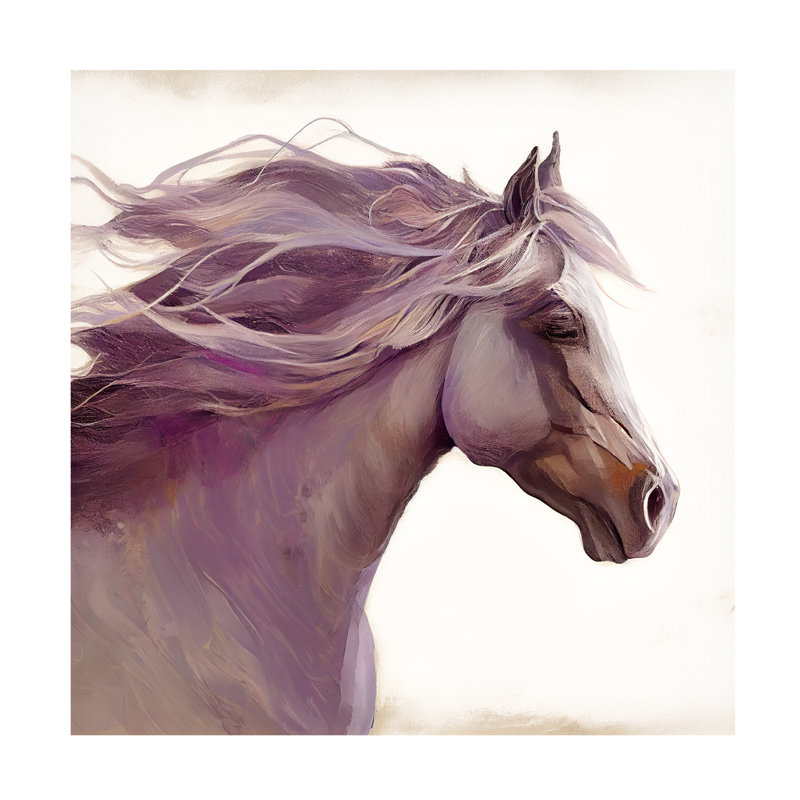 Art sur toile Sasha Magic Mane II, H 18 po x l 18 po