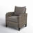 Alixander Wicker Outdoor Lounge Chair