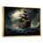 Gold Floater Framed
