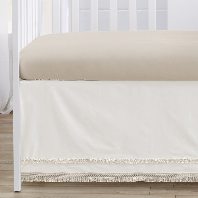 Ensemble de literie pour lit de bébé 4 pièces Ivory