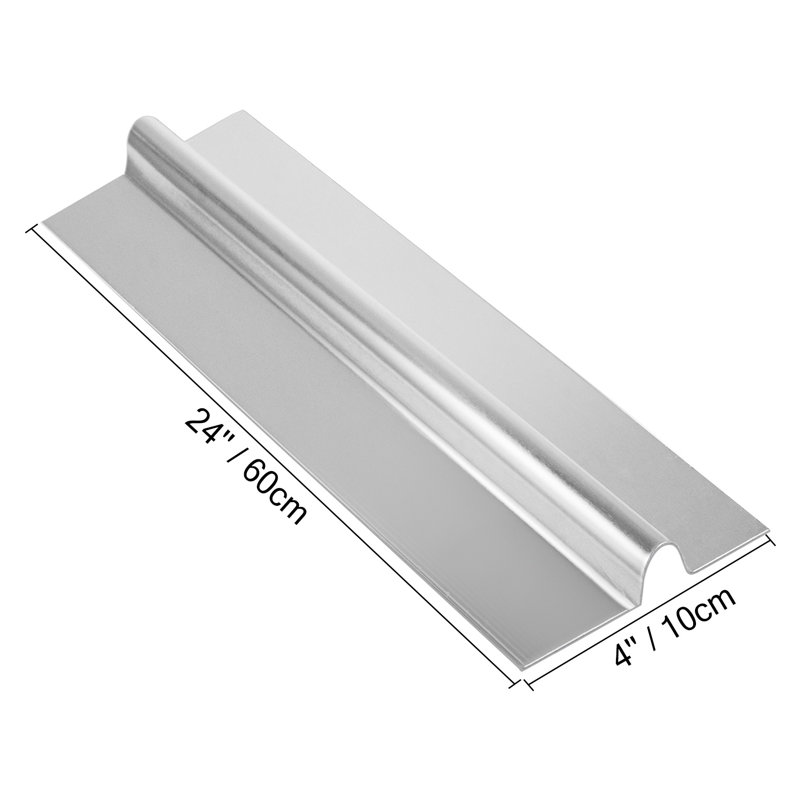 100-Pack Aluminum PEX Heat Transfer Plates - 2ft Radiant Floor Heating Panels for 1/2" Tubing