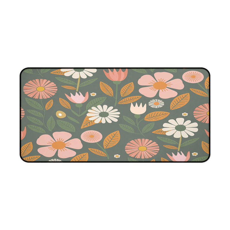 Polyester Desk Pad, 14.4x12.1
