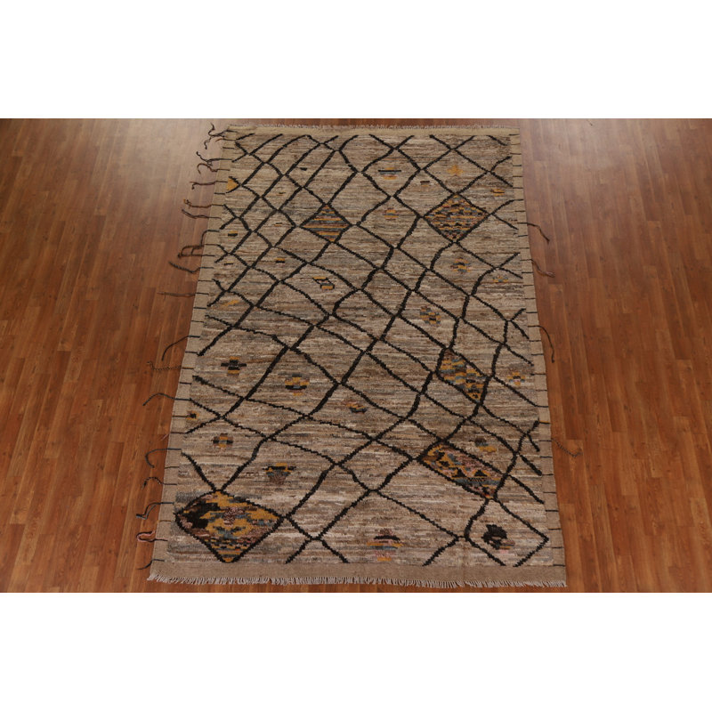 Handmade Moroccan Area Rug 7x10