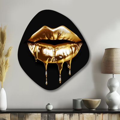 Fashion Nebula Shape Assymterical Metal Wall Art