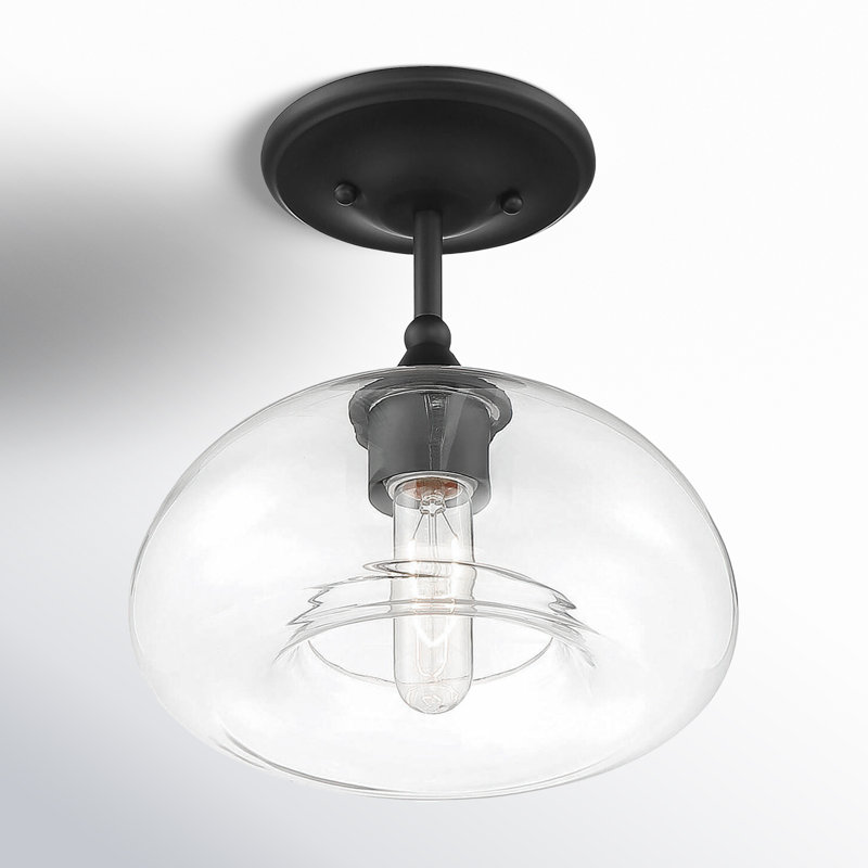 Plafonnier 1 lumière Lani noir mat Lani, Noir mat