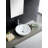 Modern Ceramic Circular Vessel Bathroom Sink with Overflow