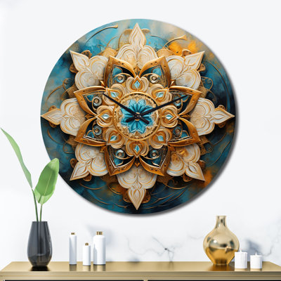 Metal Wall Clock