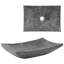 Borough Wharf Traxler 50mm L x 350mm W Marble Rectangular Sink-937734321