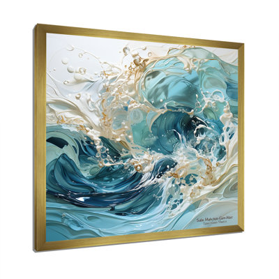 «Ocean Charm», art de vague liquide